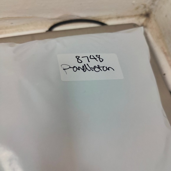 Vintage Pendleton Wool Sweater Womens Small Navy‎ Blue V Neck Fair Isle Trim - Picture 9 of 9